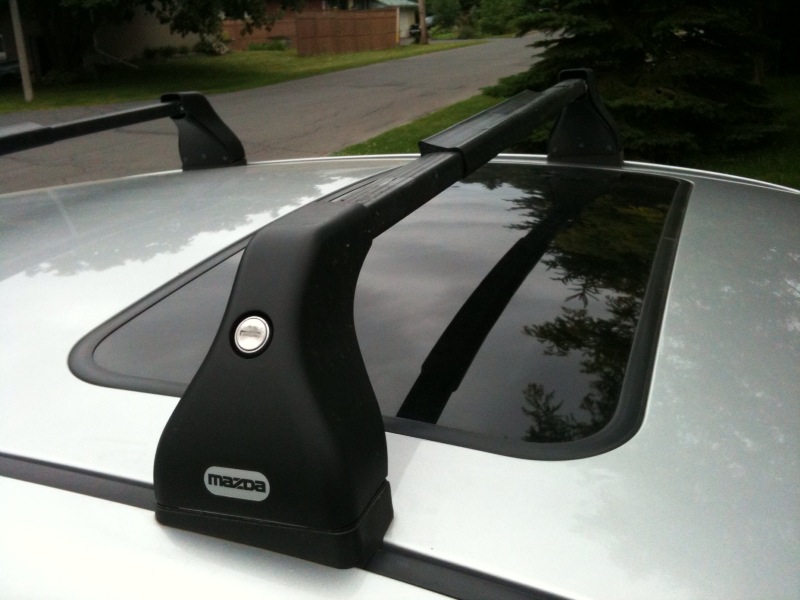 Mazda 3 OEM roof racks transferability between years (using 2012 for my 2008) 2008 Mazda 3 Roof Rack Mounting Points